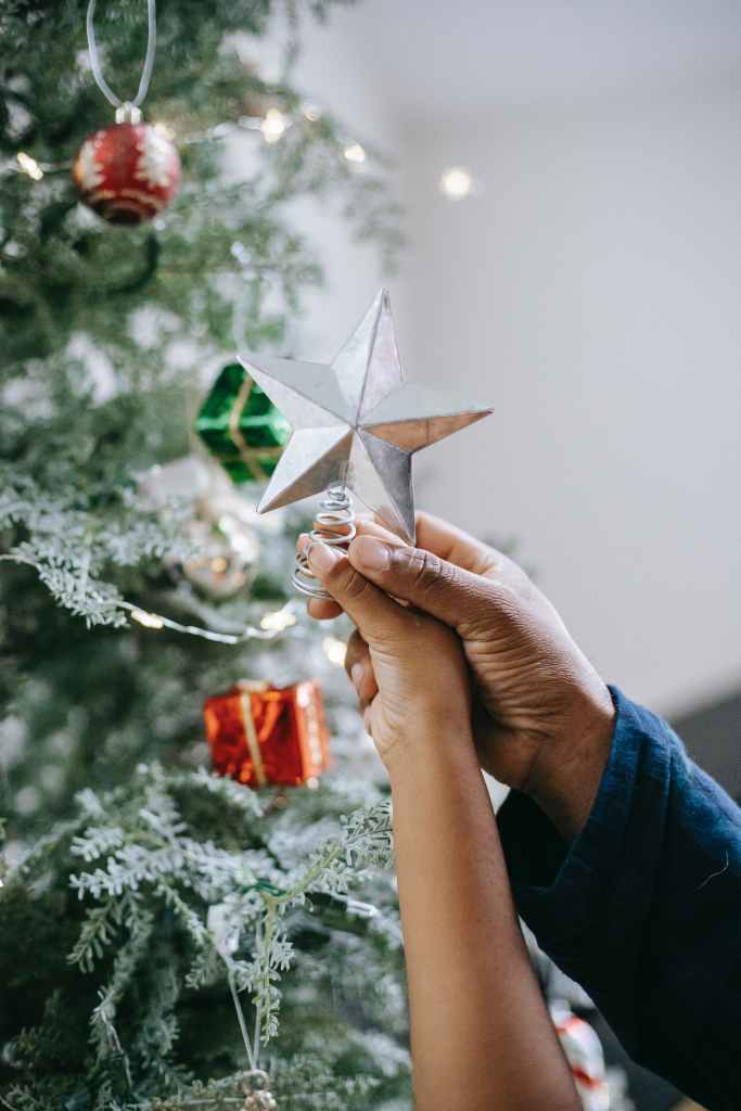 étoile sapin de noël