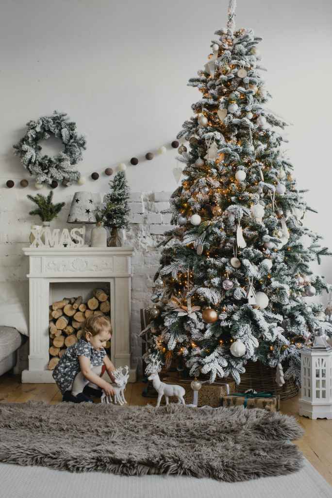 neige-bois-gens-vacances-sapin-noël